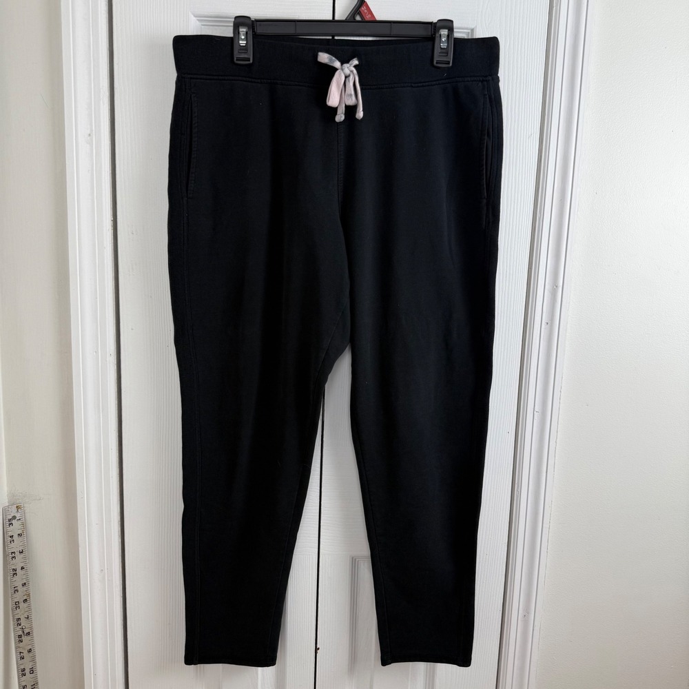 Sundays Three Joggers Black Minimalist Athleisure Sweatpants Medium